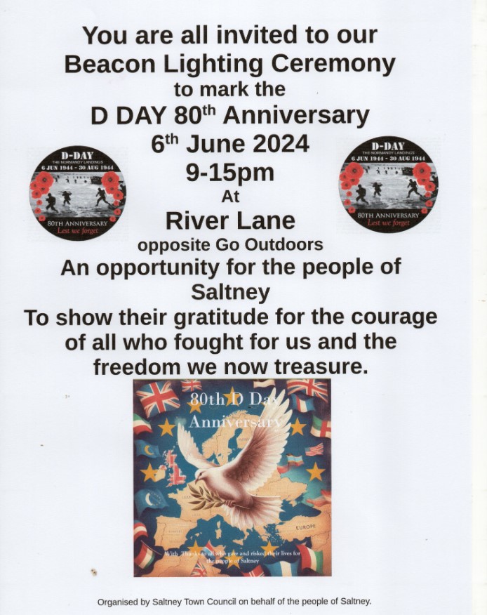 D Day 80th Anniversary. - Beacon Lighting